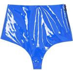 Maillots de bain Patrizia Pepe bleu électrique laqués en vinyle Taille XS classiques pour femme 