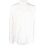 Chemises Patrizia Pepe blanches en viscose à manches longues à manches longues Taille 3 XL classiques pour homme 