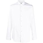 Chemises cintrées Patrizia Pepe blanches en coton mélangé à manches longues Taille 3 XL pour homme 