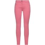 Pantalons taille basse Patrizia Pepe roses en coton pour femme en promo 