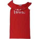 Robes à manches courtes Patrizia Pepe rouges en coton pour fille de la boutique en ligne Yoox.com avec livraison gratuite 