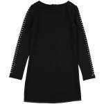 Robes à manches longues Patrizia Pepe noires en viscose à clous Taille 10 ans pour fille en promo de la boutique en ligne Yoox.com avec livraison gratuite 