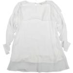 Robes à manches longues Patrizia Pepe blanches en viscose pour fille de la boutique en ligne Yoox.com avec livraison gratuite 