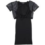 Robes à manches courtes Patrizia Pepe noires en coton pour fille de la boutique en ligne Yoox.com avec livraison gratuite 