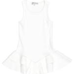 Robes sans manches Patrizia Pepe blanches en coton pour fille de la boutique en ligne Yoox.com avec livraison gratuite 