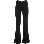 Pantalons large Patrizia Pepe noirs en coton Taille 3 XL look chic pour femme 