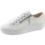 Chaussures casual d'automne Paul Green blanches Pointure 37,5 look casual pour femme 