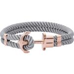 Bracelets Paul Hewitt gris acier en acier en or rose pour femme 