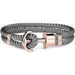 Bracelets Paul Hewitt gris acier en acier en or rose look fashion pour femme 