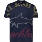 T-shirts Paul & Shark bleu marine à manches courtes à manches courtes Taille XL look fashion pour homme 