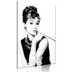 Posters Paul Sinus Art blancs en bois Audrey Hepburn 