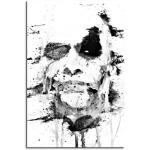 Paul Sinus Art The Joker The Dark Knight 90 x 60 de Sa Décoration Murale Toile, 90 x 50 x 3 cm Multicolore