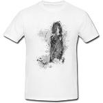 T-shirts fashion Paul Sinus Art blancs oeko-tex The Walking Dead Maggie à manches courtes à col rond Taille L look fashion pour homme 