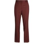Pantalons de créateur Paul Smith Paul rouge bordeaux Taille XS W44 pour femme en promo 