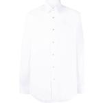 Chemises de créateur Paul Smith Paul blanches en coton mélangé à manches longues à manches longues pour homme en promo 