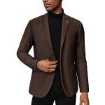Blazers vintage de mariage marron en tweed Taille XL look fashion pour homme 