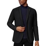 Blazers vintage de mariage noirs en tweed Taille L look casual pour homme en promo 