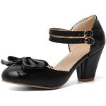Chaussures d'été noires Pointure 41,5 look casual pour femme 