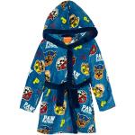Peignoirs à capuches bleus en microfibre Pat Patrouille Taille 4 ans look fashion pour garçon de la boutique en ligne Amazon.fr 