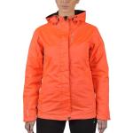Coupe-vents Peak Mountain orange corail en polyester imperméables coupe-vents Taille XL look fashion pour femme 