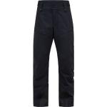 Pantalons de ski Peak Performance noirs en polyester imperméables coupe-vents stretch Taille S pour homme 