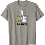 T-shirts gris Snoopy Taille S classiques pour homme 