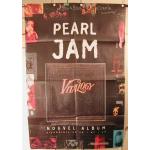 Pearl Jam - affiche pliée - 78x120 cm - AFFICHE / POSTER