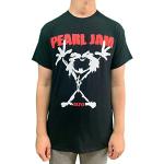 Pearl Jam Stickman Homme T-Shirt Manches Courtes N