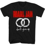 Pearl Jam T Shirt Don?€?T Give Up Overlapping Circles Band Logo Pearl Jam Shirt
