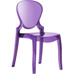 Chaises design Pedrali violettes contemporaines 