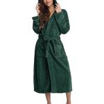 Pyjamas en velours d'automne verts en velours à capuche Taille S plus size look sexy pour femme 