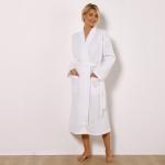 Peignoirs de bain Colombine blancs en coton Taille XS pour femme en promo 