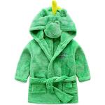 Robes de chambre capuche vertes en peluche à motif éléphants Taille naissance look fashion pour garçon de la boutique en ligne Amazon.fr 