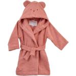 Robes de chambre capuche Little Crevette marron en éponge bio éco-responsable Taille 3 ans pour fille de la boutique en ligne Vertbaudet.fr 