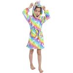 Robes de chambre capuche Brinny en flanelle à motif licornes Taille 14 ans look fashion pour garçon de la boutique en ligne Amazon.fr 