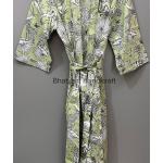 Robes d'été de demoiselle d'honneur en coton à manches trois-quart Tailles uniques style bohème pour femme 