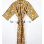 Peignoirs Kimono en coton Tailles uniques pour femme 
