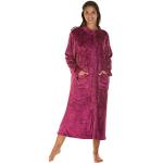 Robes de chambre longues rose foncé Taille XL look fashion pour femme 