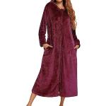 Pyjamas combinaisons rouges à effet léopard en soie à motif canards Harry Potter à capuche Taille XXL plus size look Kawaii pour femme 