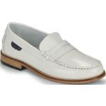 Chaussures casual Christian Pellet blanches en cuir Pointure 41 avec un talon jusqu'à 3cm look casual pour femme 