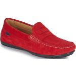 Chaussures casual Christian Pellet rouges avec semelles amovibles Pointure 44 look casual pour homme 