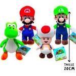 Doudous Nicotoy Super Mario Mario de 20 cm 