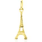 Pendentifs en or Histoire d'Or dorés en or jaune Tour Eiffel pour femme 