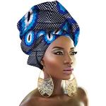 Écharpes longues imprimé africain à motif Afrique style ethnique pour femme 