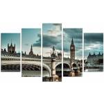 Pentaptyque Grex Motif Londres pont Big Ben