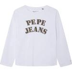 T-shirts à manches courtes Pepe Jeans blancs à fleurs Taille 6 ans look fashion pour fille de la boutique en ligne Amazon.fr 