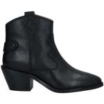 Bottines Pepe Jeans noires en cuir en cuir Pointure 36 pour femme 