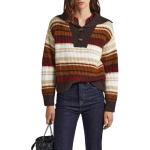 Pullovers Pepe Jeans marron à rayures Taille XL look fashion pour femme 