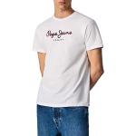T-shirts Pepe Jeans blancs à manches courtes à manches courtes Taille XXL classiques pour homme en promo 