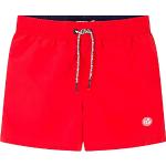 Shorts de bain Pepe Jeans rouges en caoutchouc Taille 16 ans look fashion pour garçon de la boutique en ligne Amazon.fr 